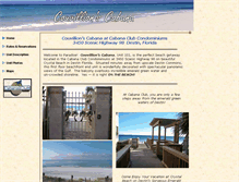 Tablet Screenshot of cabanaclubdestin.com